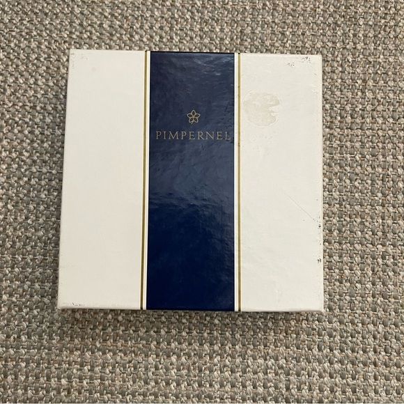 Pimpernel Set Of Four Cork board Placement With Six Matching Coasters Snowman - Picture 5 of 7